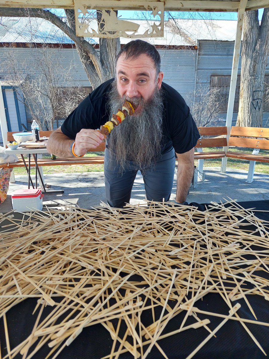 What do 600 skewers and a Guinness World Record have in common? ⬇️