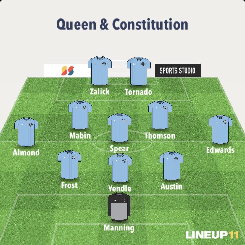 Queen & Constitution FC tweet media