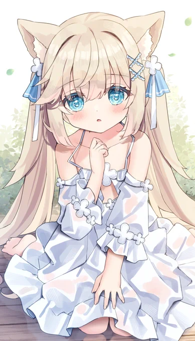 おはよー?あさおきたらちっちゃくなっちゃってた…! 