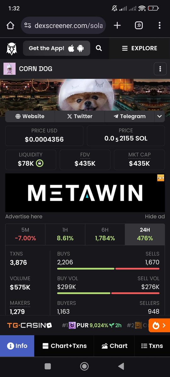 <a href="/W0LF0FCRYPT0/">The Wolf Of Crypto Streets</a> $CDOG TO... SINCE I OVERTOOK IT

YOUR TURN BRO