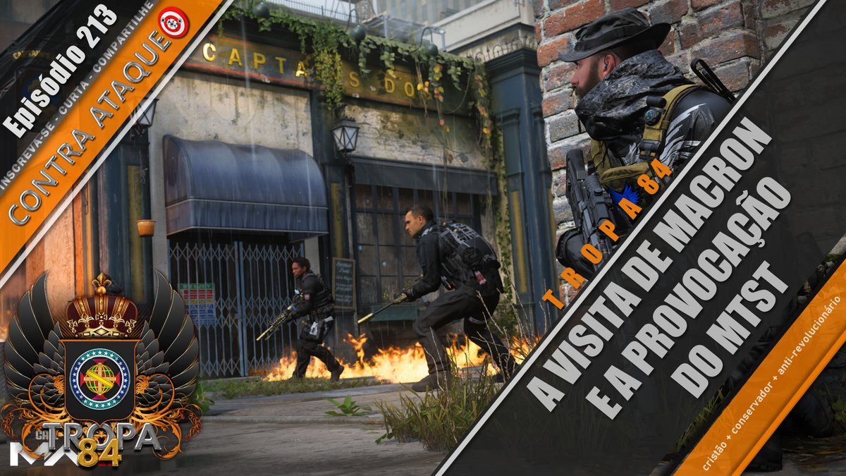 Tropa_84's tweet image. Em 20 minutos estaremos ao vivo, inscreva-se em nosso canal.

youtube.com/tropa84/live