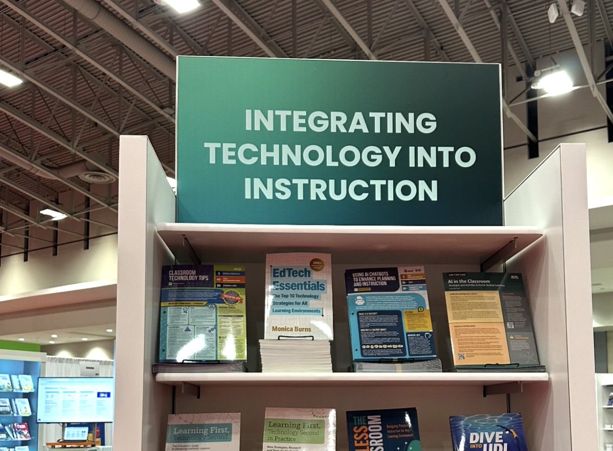 ClassTechTips's tweet image. 👀 Spotted at #ASCD24 last week! 

💕Honored to have my book #EdTechEssentials and quick reference guides on display. 

💻Do you want the free study guide for my book? 

💯 Here&apos;s the link: classtechtips.com/studyguide/