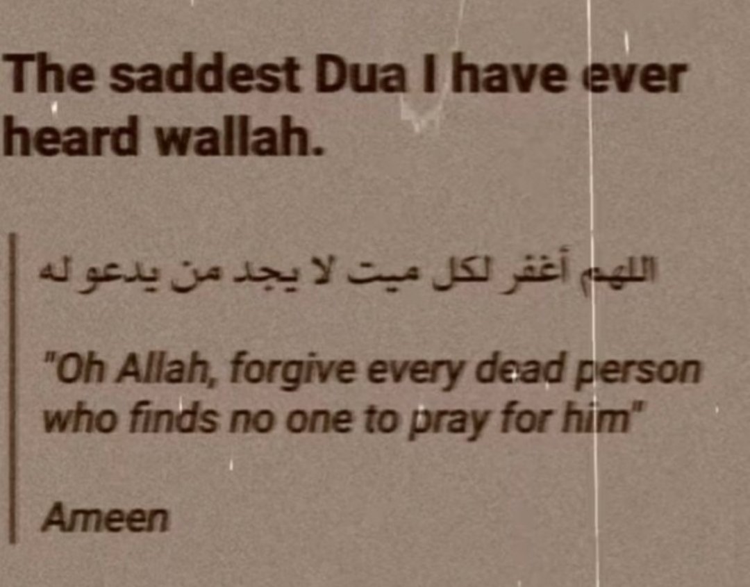The saddest Dua I have ever heard wallah.