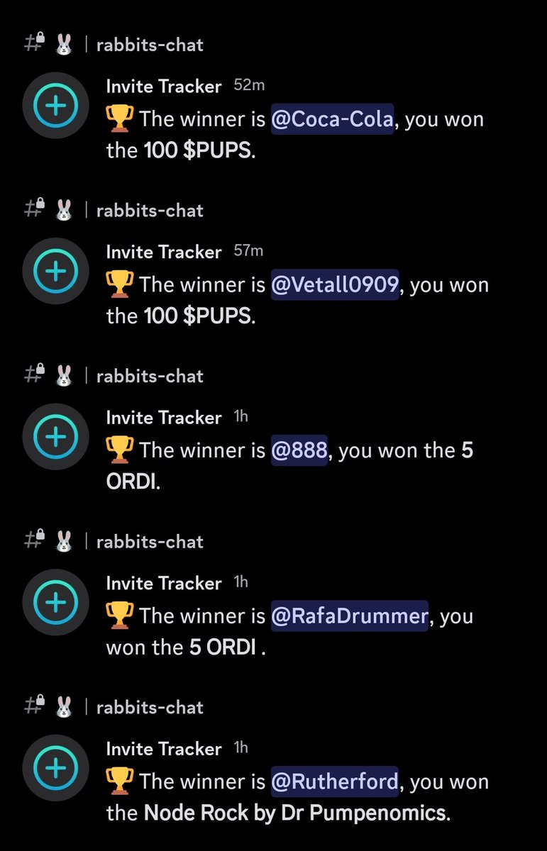 Are you still fading <a href="/Ordinal_Rabbits/">Ordinal Rabbits</a> anon?

During our Easter celebration, <a href="/JoeOrdinals/">Joe 🟠</a> and the rabbit community gave away 0.34 BTC in assets!

1 Runestone
3 1/1 rabbits
6 420 rabbits
15 ORDI
200 PUPS
0.02 BTC
2 shares of fractionalized Bitcoin shrooms
1 gamestone

And some