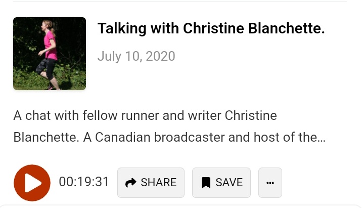 A podcast blast from the past! A chat with my running friend @christineruns! She is always talking running! Have a listen! Hope to get her to try racewalking soon! lnns.co/prwOR1UcGst #Racewalking #Running #Podcast