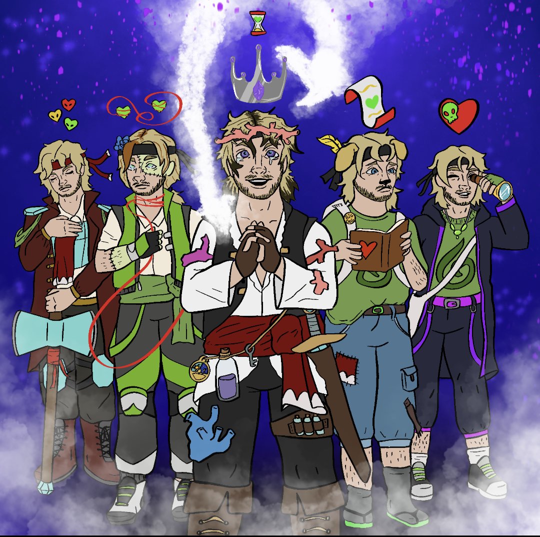Solar_live_101's tweet photo. I forgot to post this here:/ anyway @InTheLittleWood in every #Lifesmp season https://t.co/vbFec4j6PJ