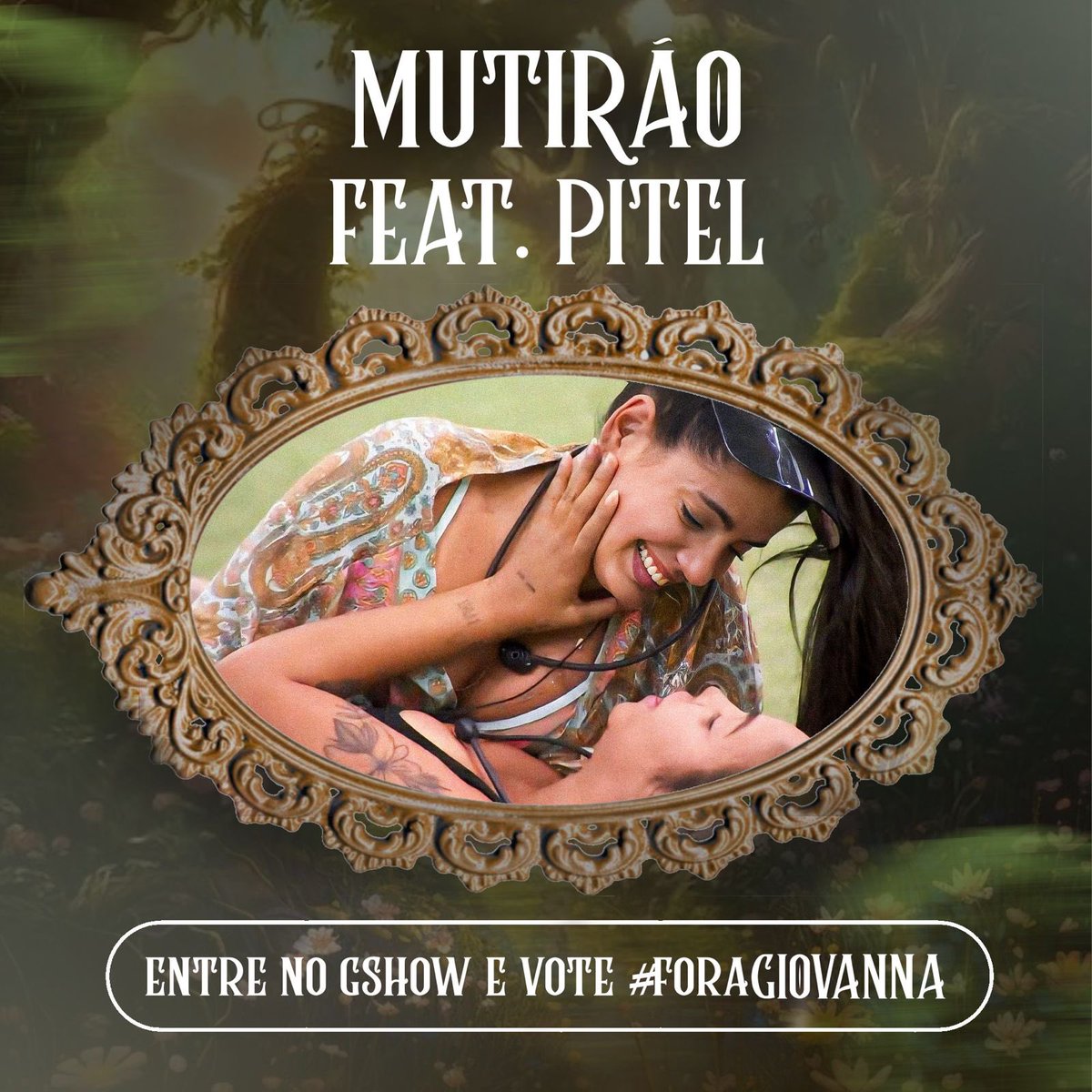 nandabande's tweet image. 👑 MUTIRÃO feat @giovannapitel INICIADO 👑

🗳️ A cada 10 VOTOS que você der, comente um emoji ou uma letra aqui. 

🎯 META: 15 MIL respostas. 

⚠️ O voto é para SAIR! Vote em GIOVANNA.

⏰ Encerra às 22h.

🔗 glo.bo/3x9Sfkg

#BBB24 #ForaGiovanna
