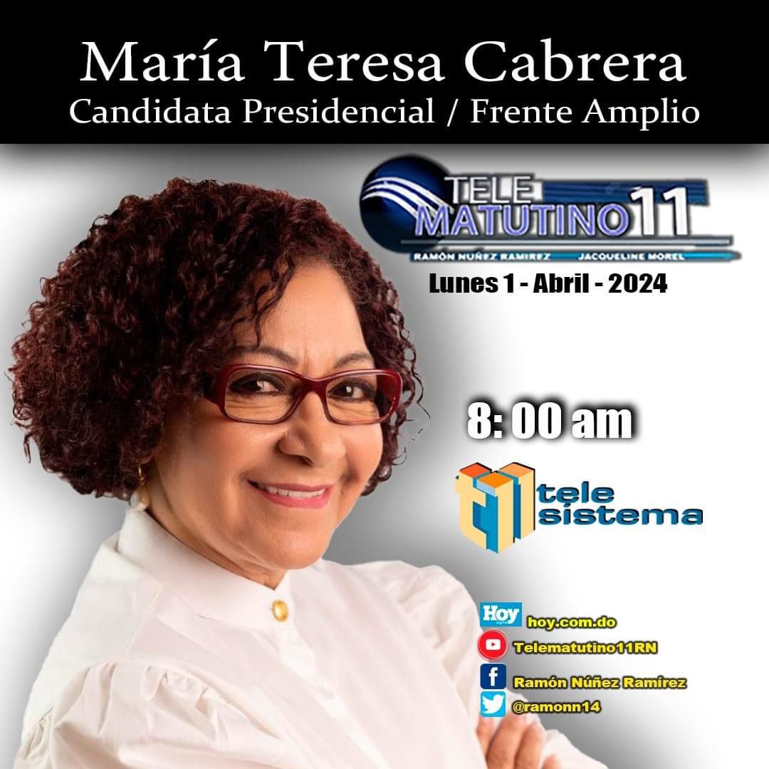 Adelante Maria Teresa, Presidenta.