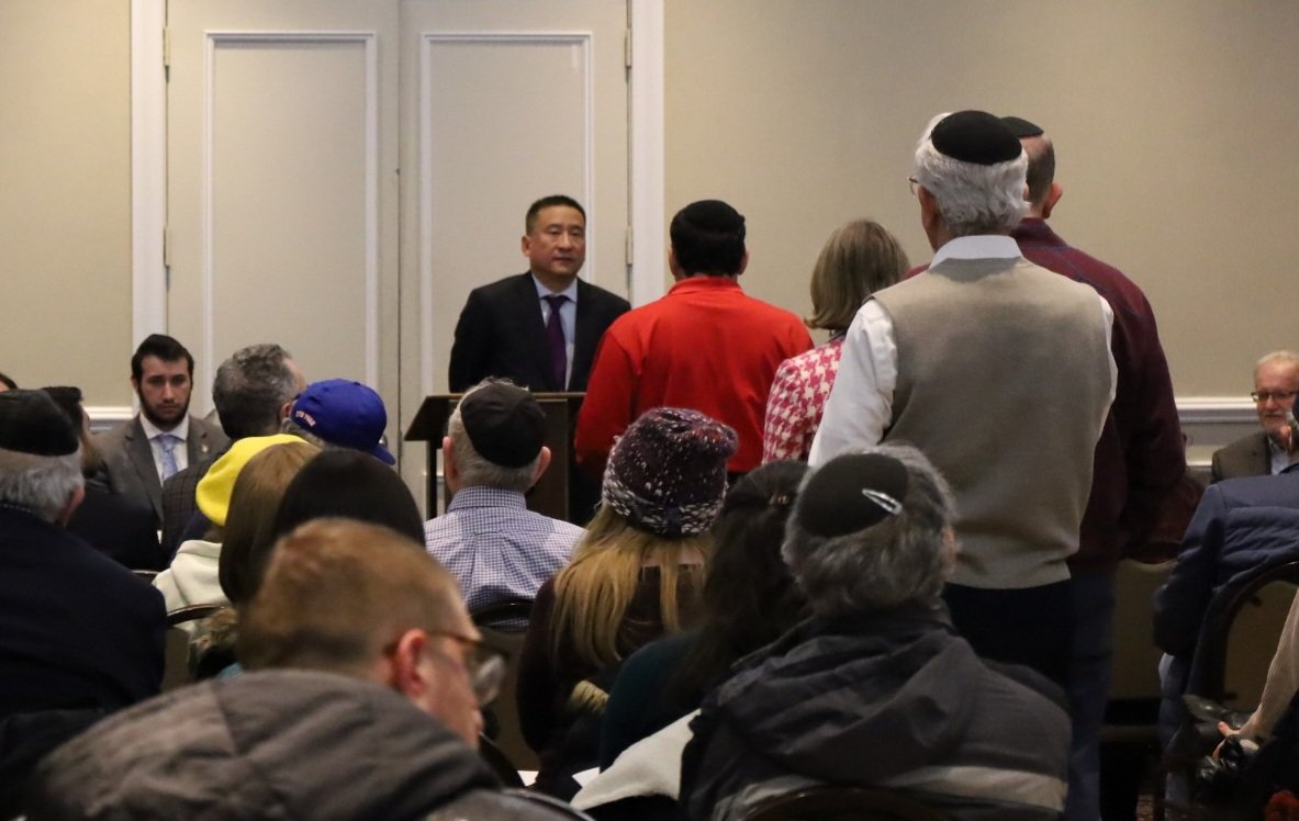 Thank you @frankhwu @JayHershenson @QCHillel & @QC_News leadership for engaging the Jewish Community with a Q&A. QC & @CUNY must do more to combat antisemitism and hold bad actors accountable. This was a good step forward.