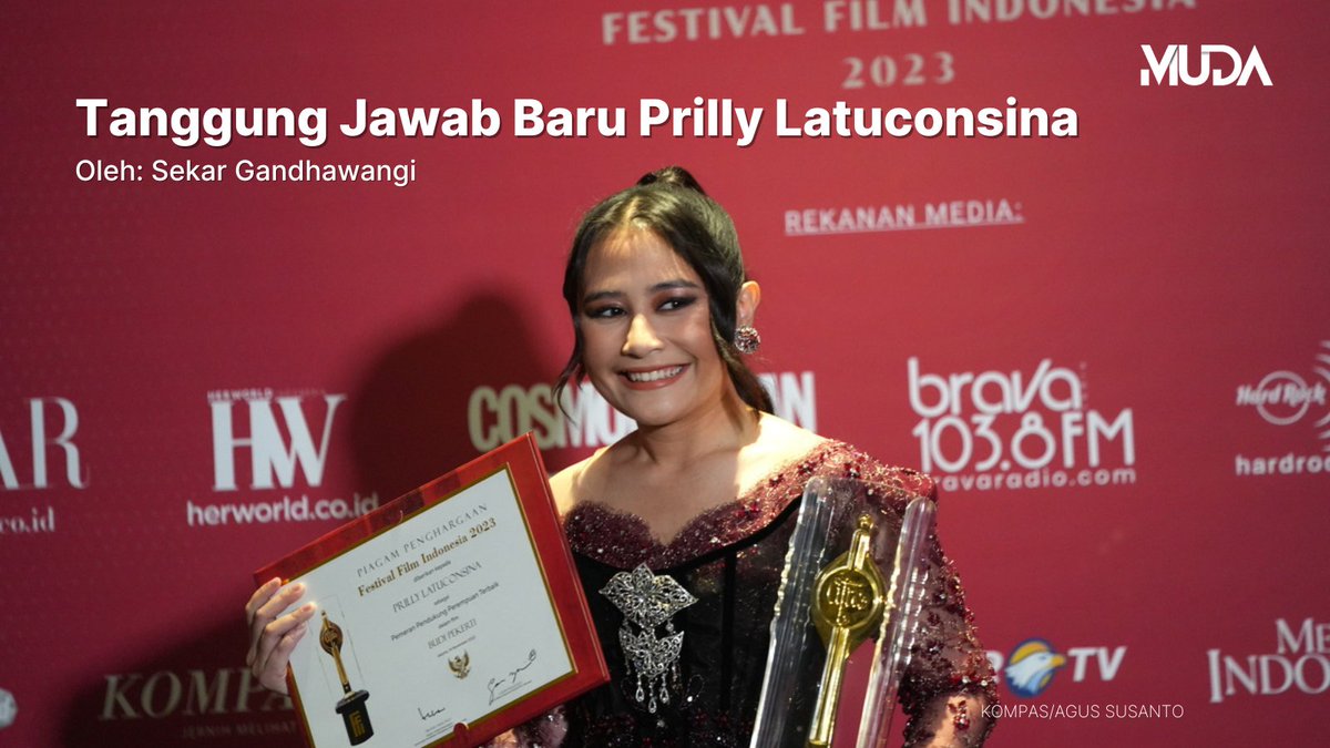 kompasmuda's tweet photo. [UTAS]

Aktris dan pengusaha Prilly Latuconsina (@prillyyla) punya tanggung jawab baru sampai tiga tahun ke depan. Apa itu? Baca di utas berikut ini. #Naper #AdadiKompas https://t.co/sTZqUaKOej