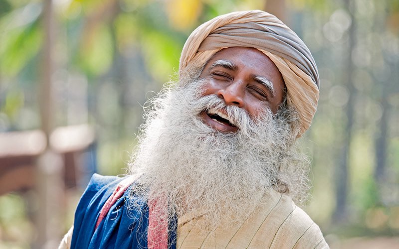 If you learn to laugh at your own stupidity, all your rubbish will turn into manure very fast. And manure is good for growth. #SadhguruQuotes