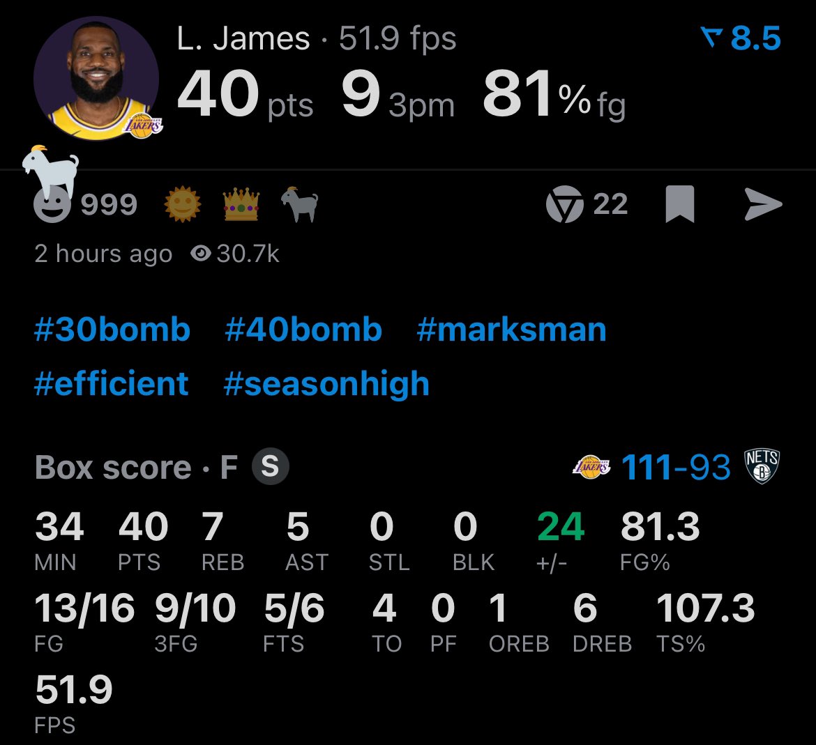 40 points on 16 shots Curry not doing this #imjustsayin