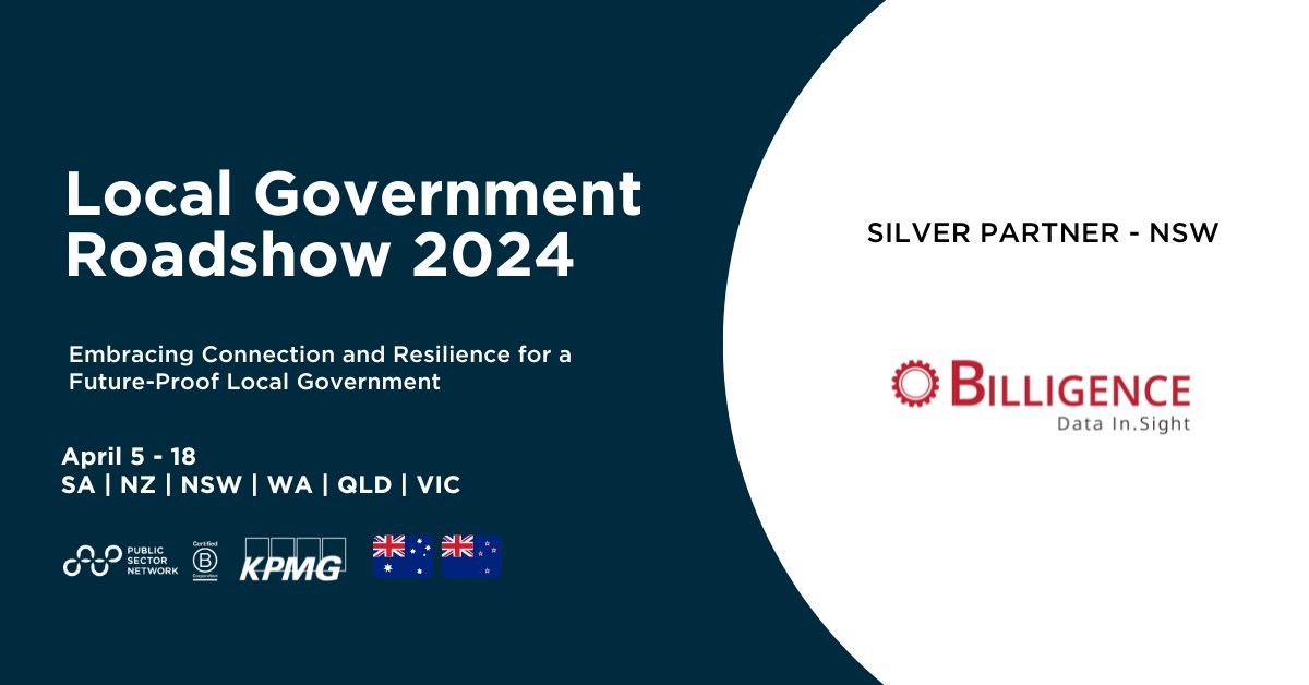 We are sponsoring the 9th Annual Local Government Roadshow hosted by @ConnectPSN. Our expertise in delivering data solutions in the public sector will complement the event's focus on innovation and growth in the industry. 10/4 | Sydney Register: hubs.la/Q02nhtG60