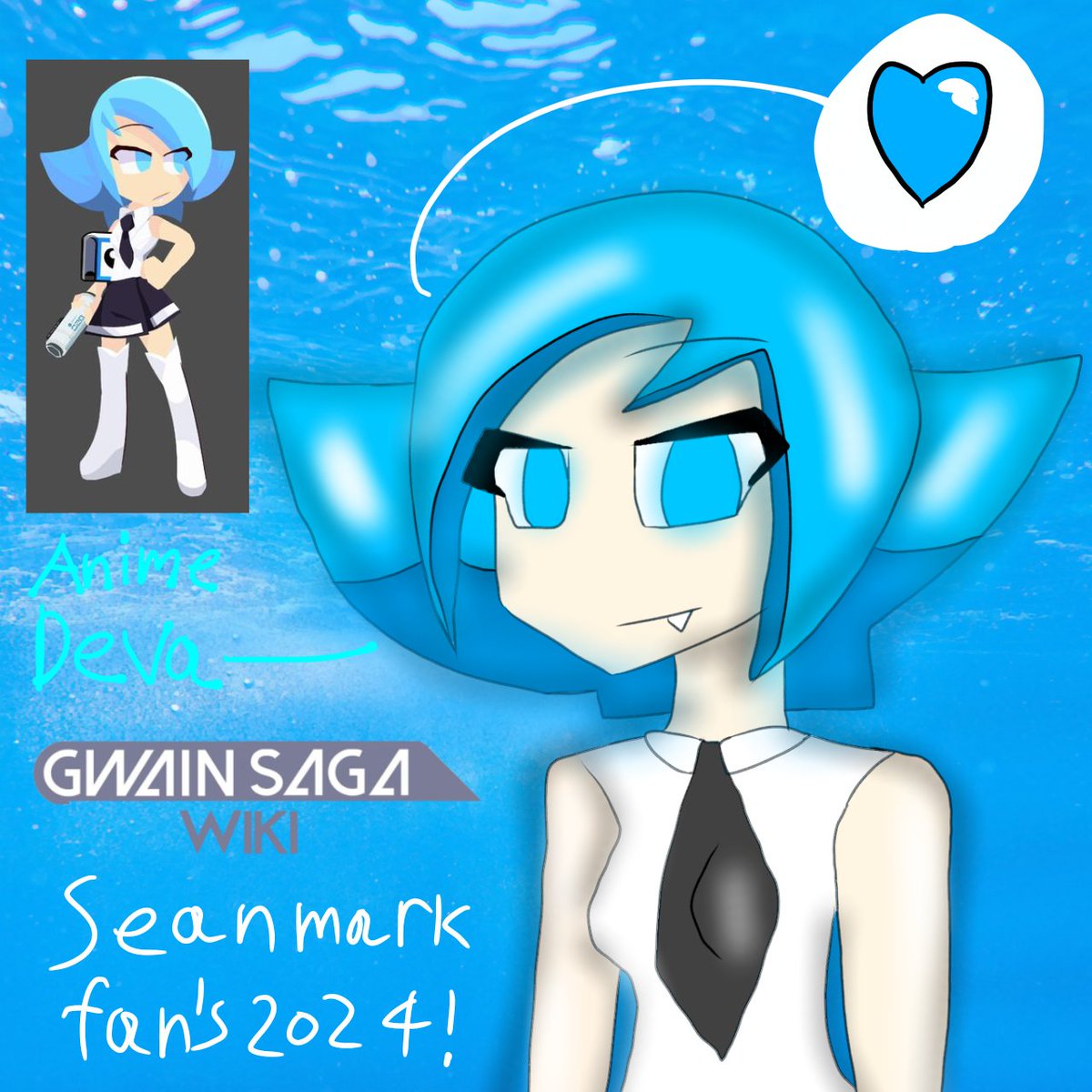 Sean21884737's tweet photo. Meet Anime Deva!
Big fan in Gwain Saga ^^
(But I’m really like her tho I at the Blue Hart for Her so much More) hope you all like my art
#Gwainsaga #GwainsagaDeva #Artwork #Ibispaint #Character #Anime #Bluehart https://t.co/udjNCR2yle