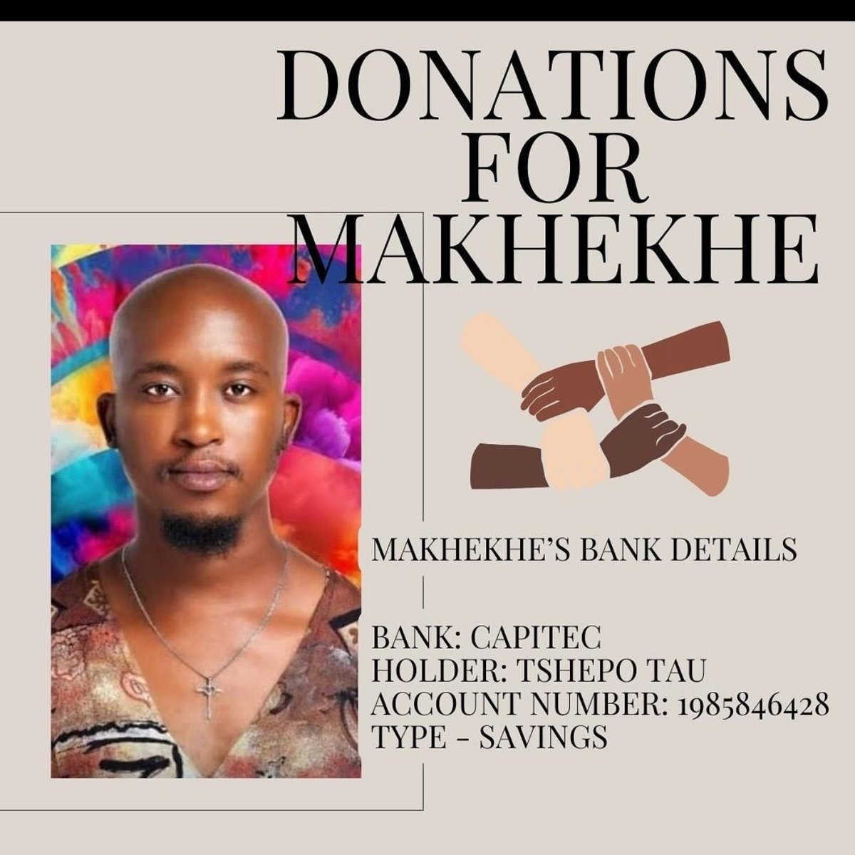 Rrrrrraaah's tweet photo. Well….. seeing now that the national fave did not win, we are here now.
Contributions made my Makhekhe. It ain’t alot, but with a group effort we can take it FAR….
#bbmzansi 
#BBMzansiFinale https://t.co/6EKWvC6LhE