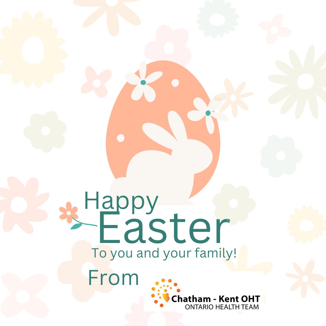 Embrace the beauty of new beginnings and the joy of springtime. Happy Easter to you and your loved ones! 🌷🐰 #Easter #OHT #OntarioHealthTeam #ckont #CKOHT