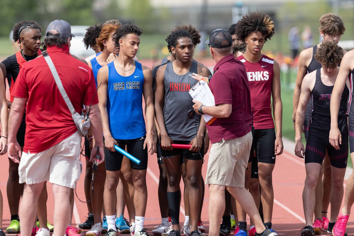 Union Redhawks Track, Jenks Track Meet, 3/29/2024.