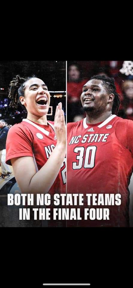 It's crazy to think this is happening. What a run Wolfpack Nation is on.