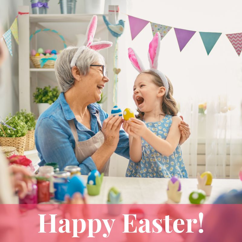 Happy #Easter! 🐰💐 We hope you have an amazing day celebrating with your family.