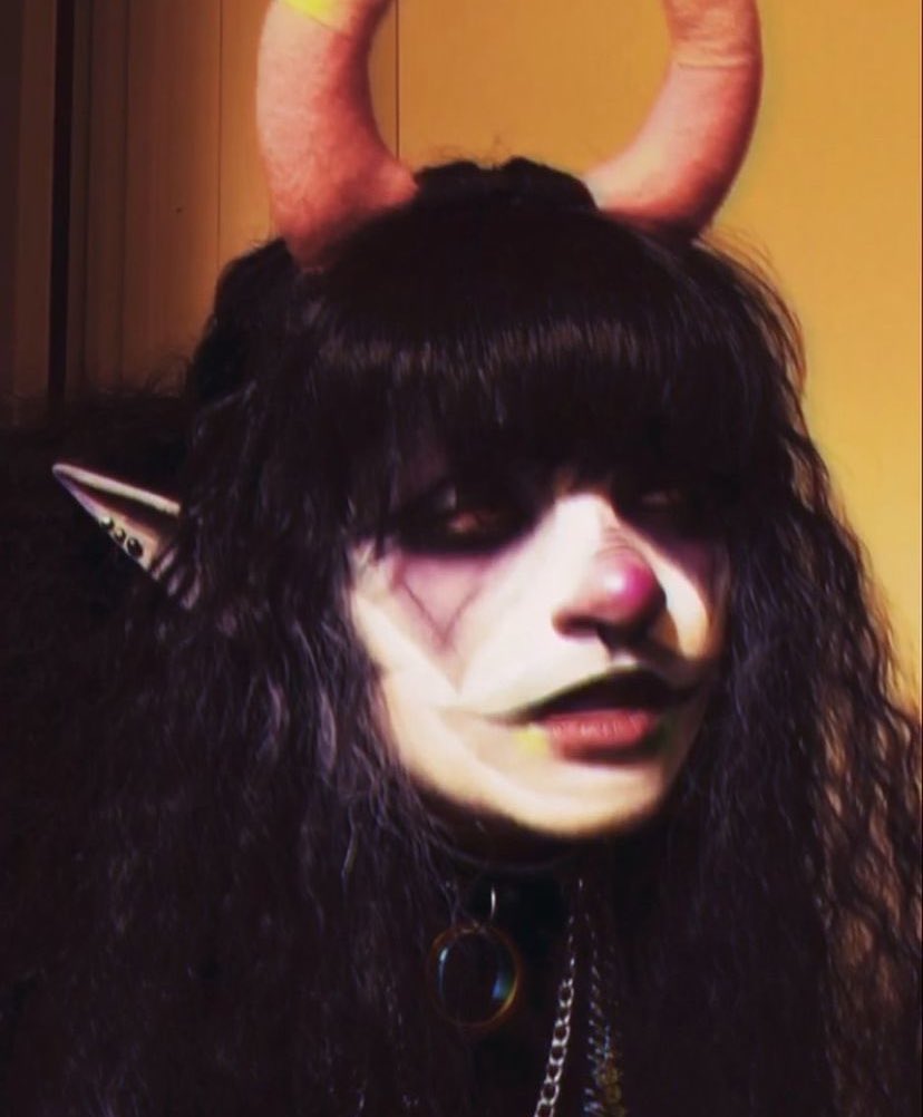Freakishclown's tweet photo. Happy trans day of visibility!! 
I’m trans nonbinary and have been out for 11 years now 🏳️‍⚧️ I go by he/they pronouns 
#TransDayOfAction #TransDayOfVisability https://t.co/TcnqkWkdUH