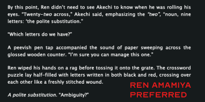 forceofcalm's tweet photo. for everyone who has a hard akira kurusu/ren amamiya name preference, this is for you!

i've just finished working on these browser scripts, which will replace the name in ao3 works with your preferred name for the persona 5 protagonist.

details and download instructions below: https://t.co/o1PIbobKdD