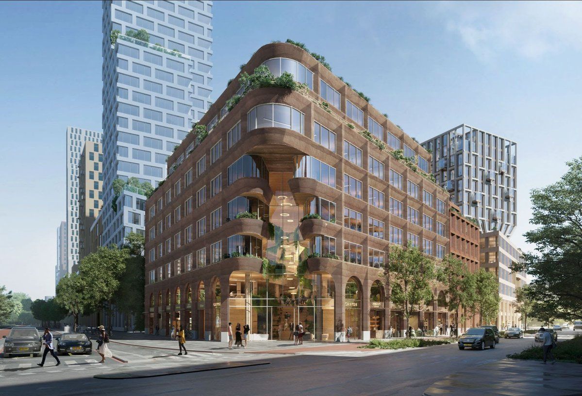 Amsterdam is set to get a new district. Designed by Powerhouse Company, “The Harmony” will consist of two main buildings – The Canyon and The Coast – both of which will contain office space and apartments.

📷 Powerhouse Company / Vivid-Vision / Atchain