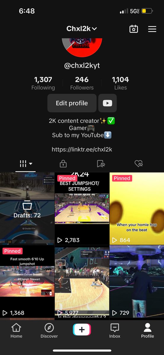 Chal2kYT's tweet photo. Follow me on TikTok and like my recent. 

Link in bio https://t.co/rdOsrEbBFc