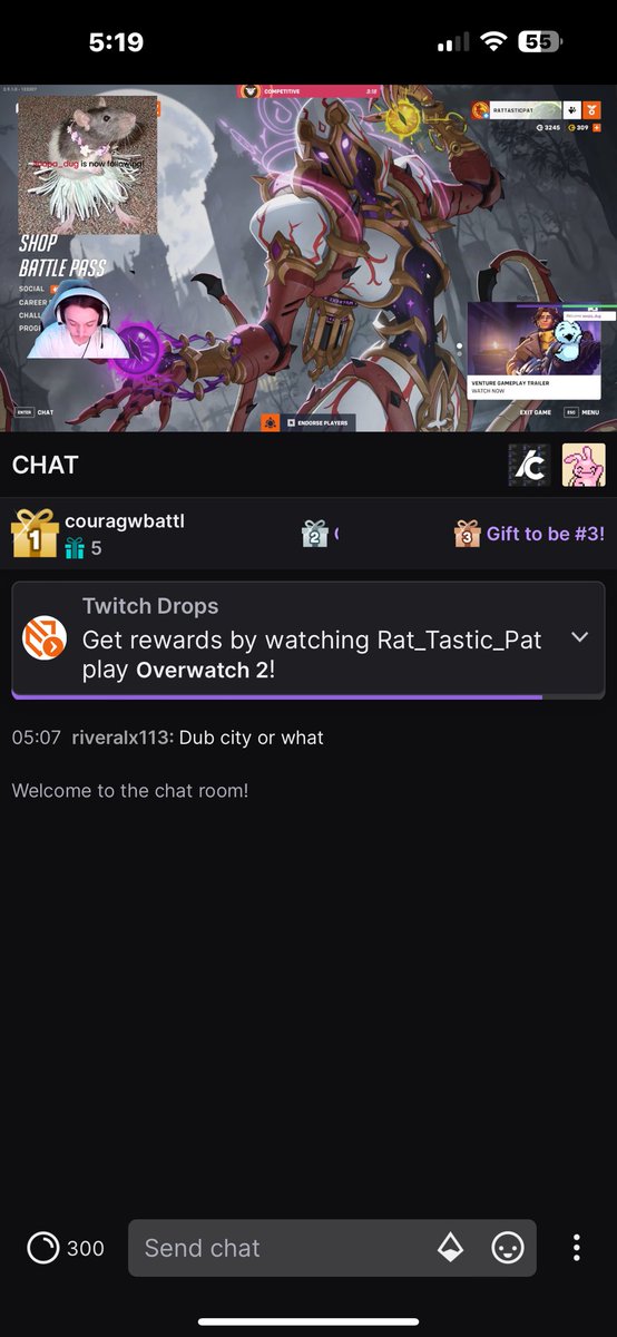 RatTasticPat's tweet photo. Fired up #Twitch #LiveonTwitch #streamer #jynxi #Overwatch2 @RetweetOnTwitch @Twitch @PlayOverwatch https://t.co/9bxFK4IzaM