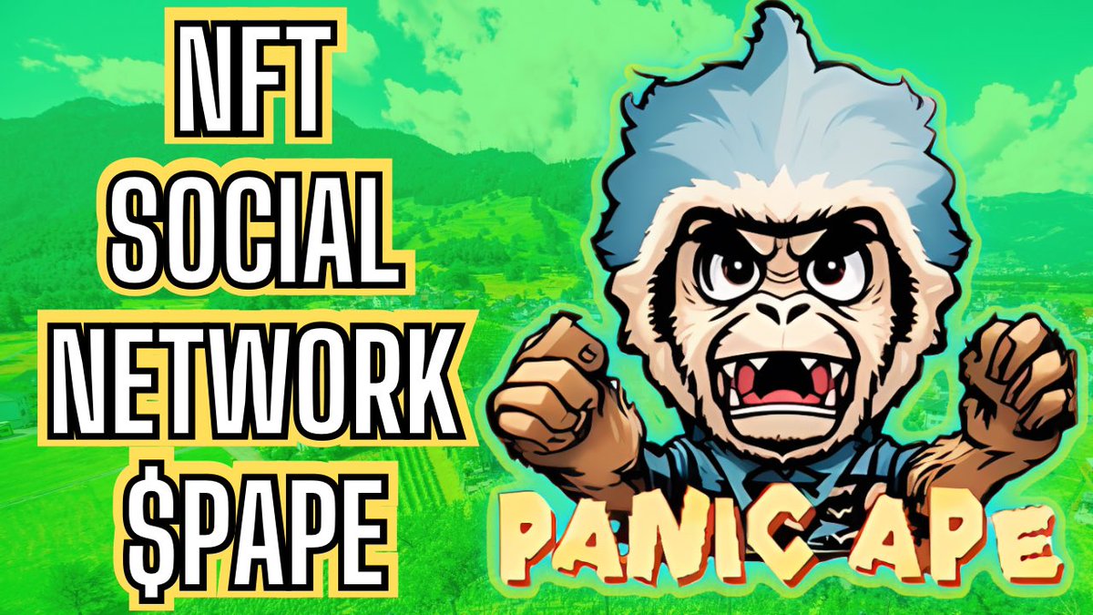 Highly innovative NFT social network and token presale
  📌KEY FEATURES:
✅Stake BNB to earn $PAPE
✅ Newcomers can get NFT ITEM for free
Up-only mechanism from $PAPE utility
WebApp: panicape.com
X: x.com/panicapegroup
Telegram:  t.me/panicapeoffici…
