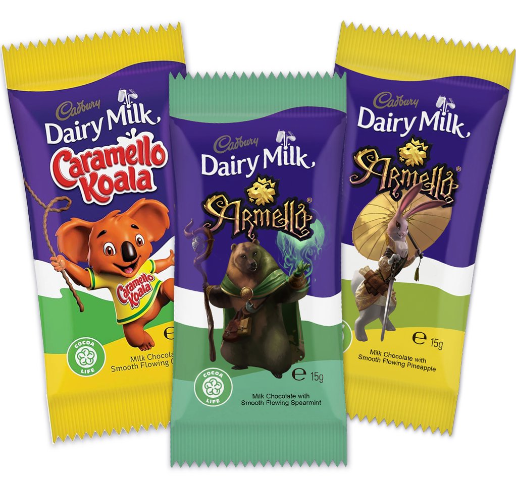 Why settle for eggs this Easter? Fill your basket with new Caramello Armellos! Try Sana in refreshing mint or Amber in tangy pineapple! 🐣🐰