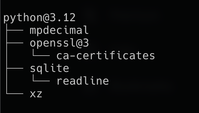 infosecb's tweet photo. macOS homebrew users: if you installed any version of Python v3 on macOS using homebrew, there's a chance  xz v5.6.1 was installed as a dependency. 

Check by running xz --version and if so, brew update &amp;&amp; brew upgrade will get you back to v5.4.6. https://t.co/DL29yLsE3j