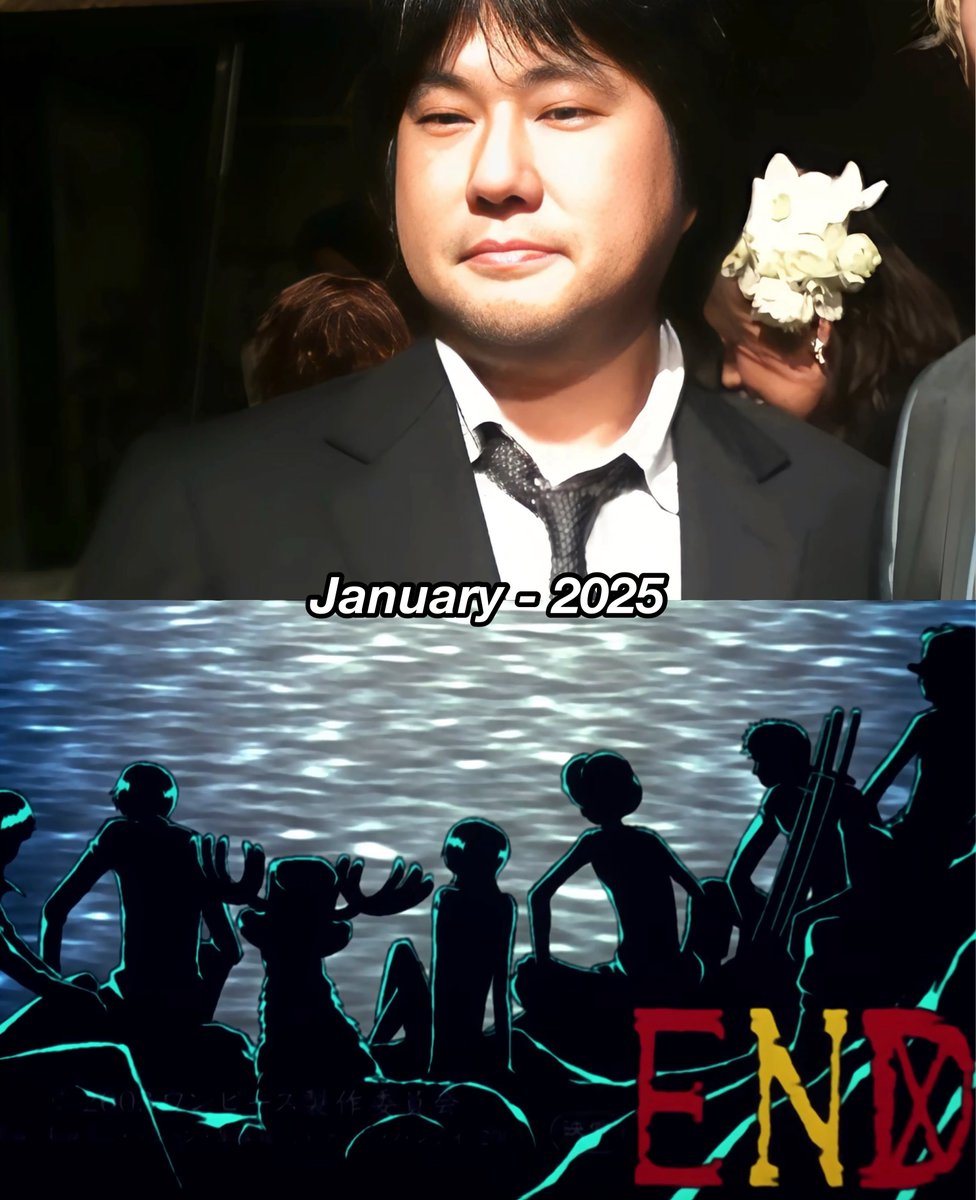 🚨Eiichiro Oda has just officially announced on Japanese television that One Piece will end in January 2025 !! 😳