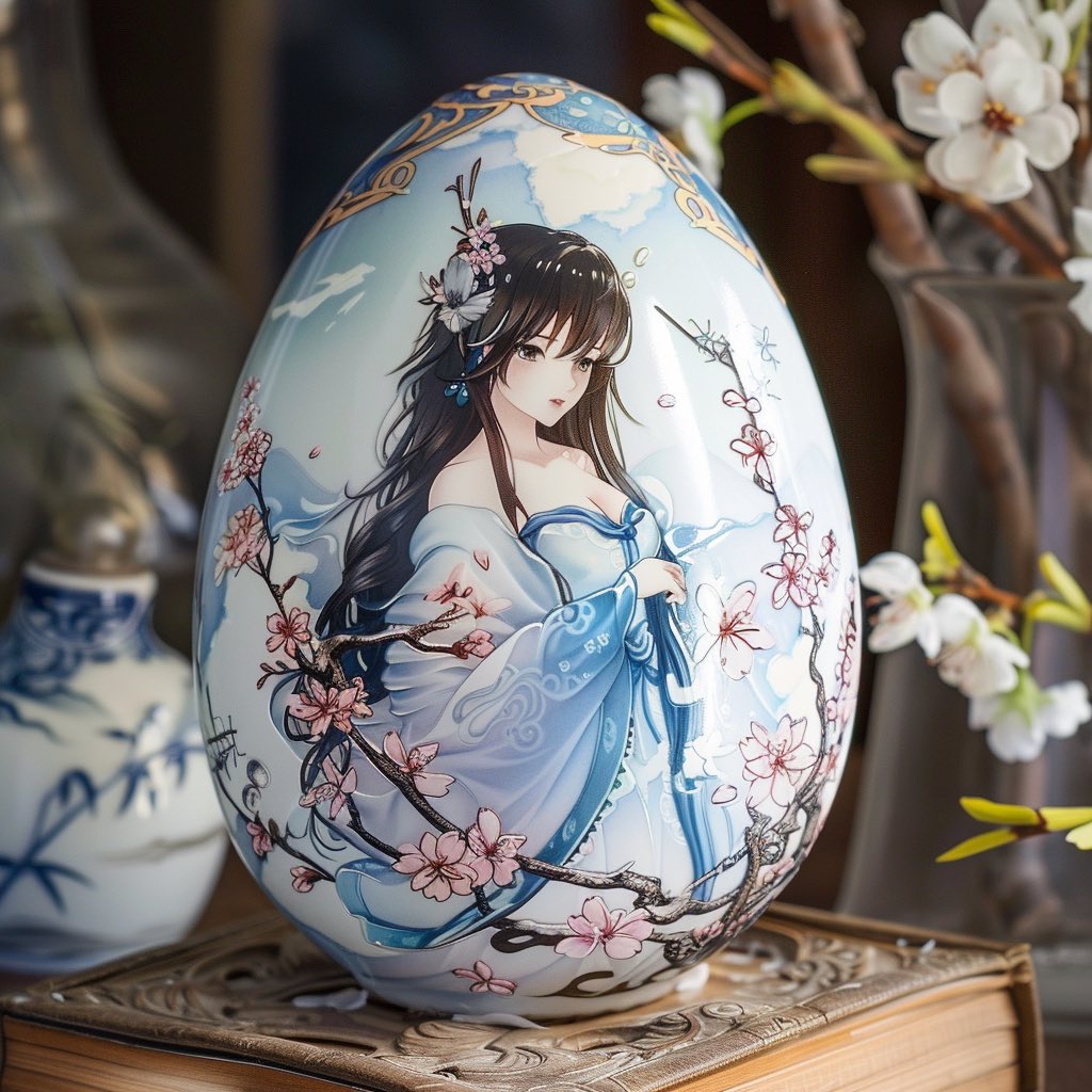 Happy Easter <a href="/Waifumons/">Waifumon</a> Fam and all other friends and family! 🥚🐇🫡