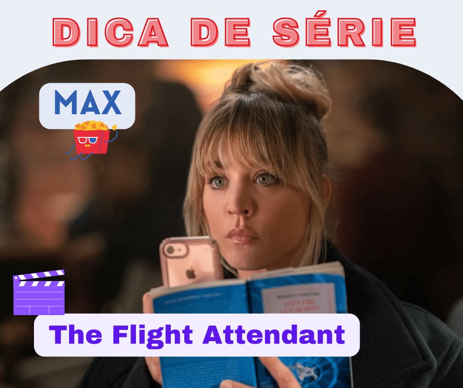 MisAlternativa's tweet photo. Dica: Flight Attendant
Onde? No streaming Max
A vida de uma comissária de bordo (Kaley Cuoco) vira de cabeça para baixo depois que ela acorda em um hotel com um homem morto, sem nenhuma lembrança do que aconteceu. #KaleyCuoco #série

*Foto: Max. https://t.co/sK6YSCwsSP