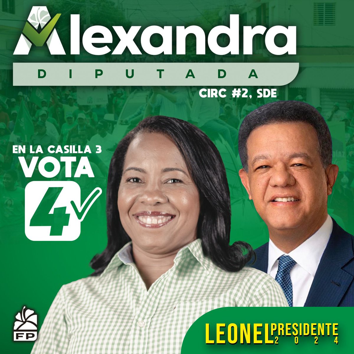 JoseDiazz24's tweet photo. La Diputada Alexandra Peña estuvo recibiendo a los vacacionistas que retornaban desde la Región Este durante el Toque de Banderas FP junto a la dirigencia de la Circ 1 & 2 SDE. #ToqueDeBanderaFP @FPcomunica @AlexandrapenaRD
#AlexandraContigoSiempre #Vota4EnLaFP #FuerzaDelPueblo https://t.co/zuNsbhvxX4