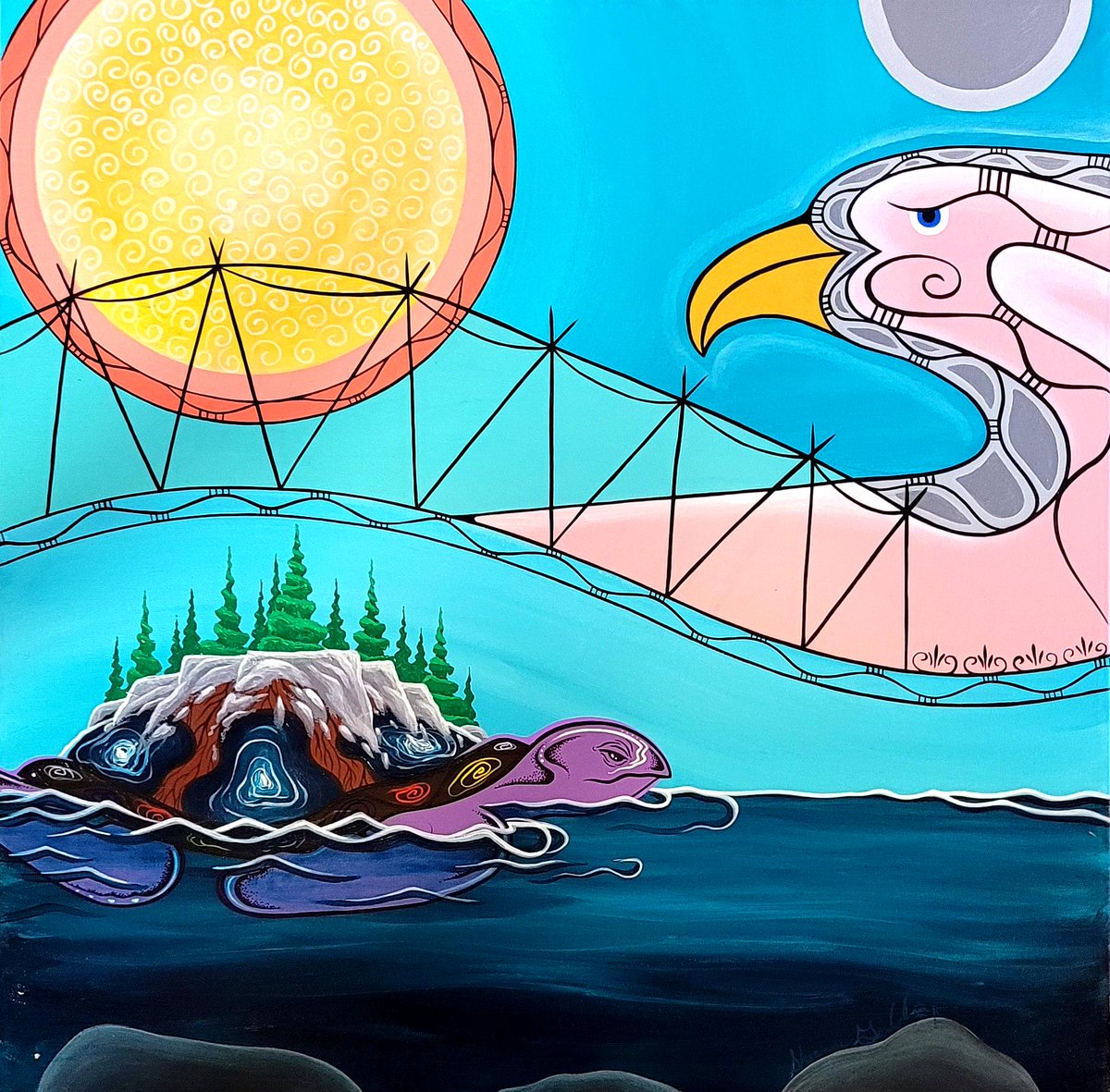 TTRACanada's tweet photo. 🎯SAVE THE DATE🎯
Collaborating with Mi’kmaq artists to tell a story about our annual #Conference , October 16-18, 2024, Charlottetown, PEI? And this happens👇Our theme BRIDGING RESEARCH FRONTIERS underscores the vital role of diverse #partnerships in #tourism! #ttra #hospitality https://t.co/rDs8Ai1YUq