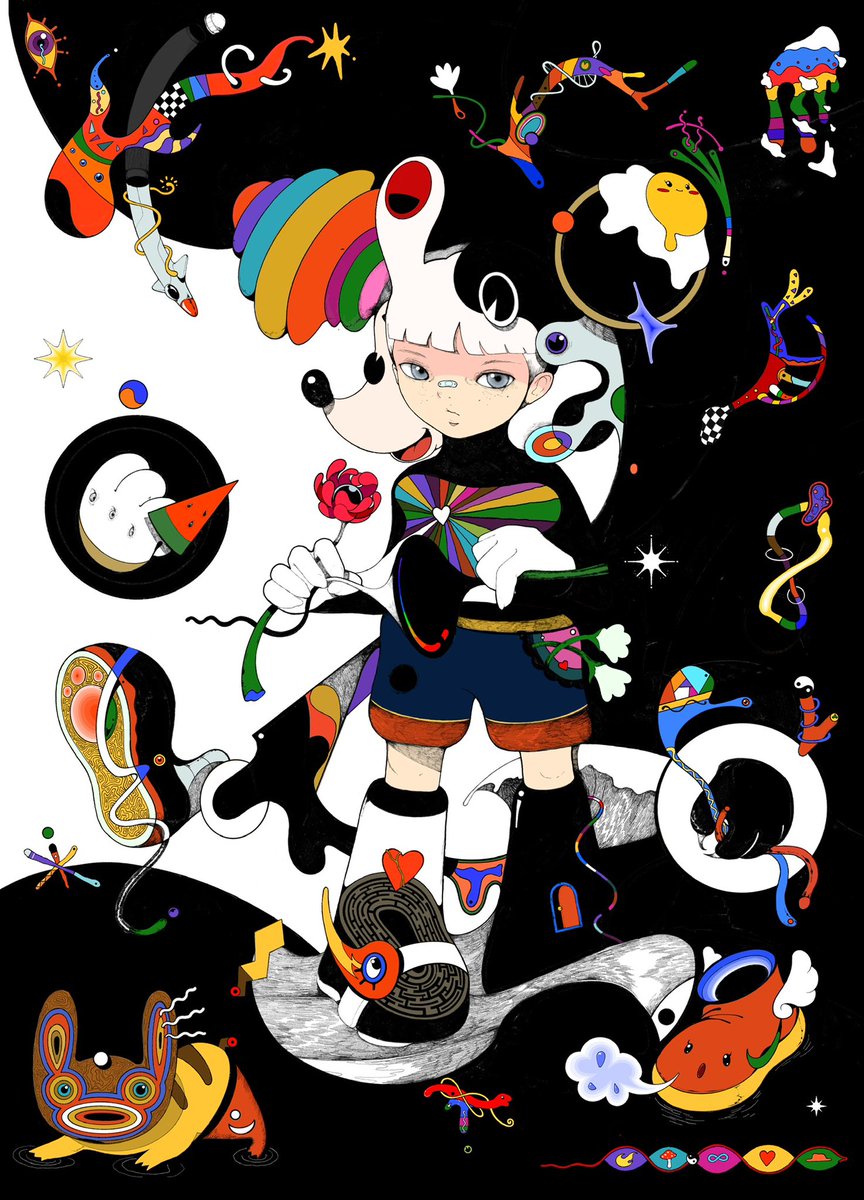 kolahonn's tweet image. I’m kolahon from Thailand, this is my art