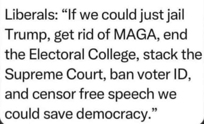 fedmech's tweet photo. Truth.
@cspanwj
#BidensBananaRepublic #TwoTiersofJustice #mediaElectionInterference #NBC #CNN #ABC https://t.co/z6BfUMyoHR