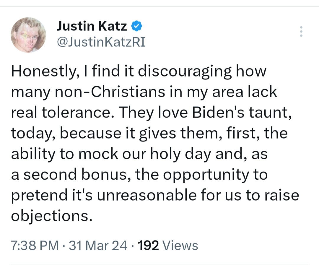 RussLCon's tweet image. Its discouraging how intolerant everyone else is of my intolerance.
#ThinkTankThoughts #FreedomIntolerance