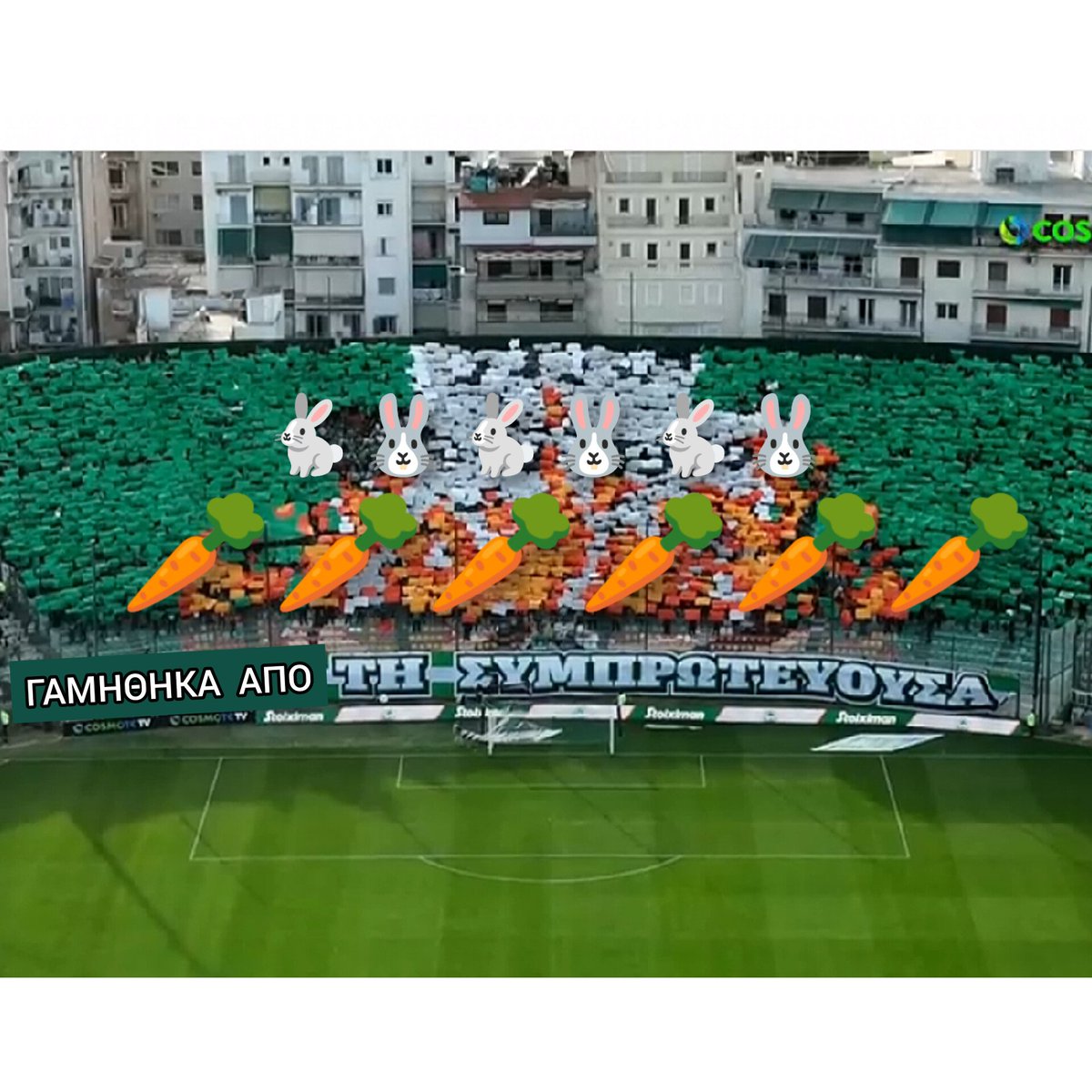 KathikiMeApopsi's tweet photo. @cindy19855 Από ένα μικρό ΠΑΟΚτσάκι. Το βρήκα πολύ χαριτωμένο! ⚫⚪😂 https://t.co/fdW7j8NMqr