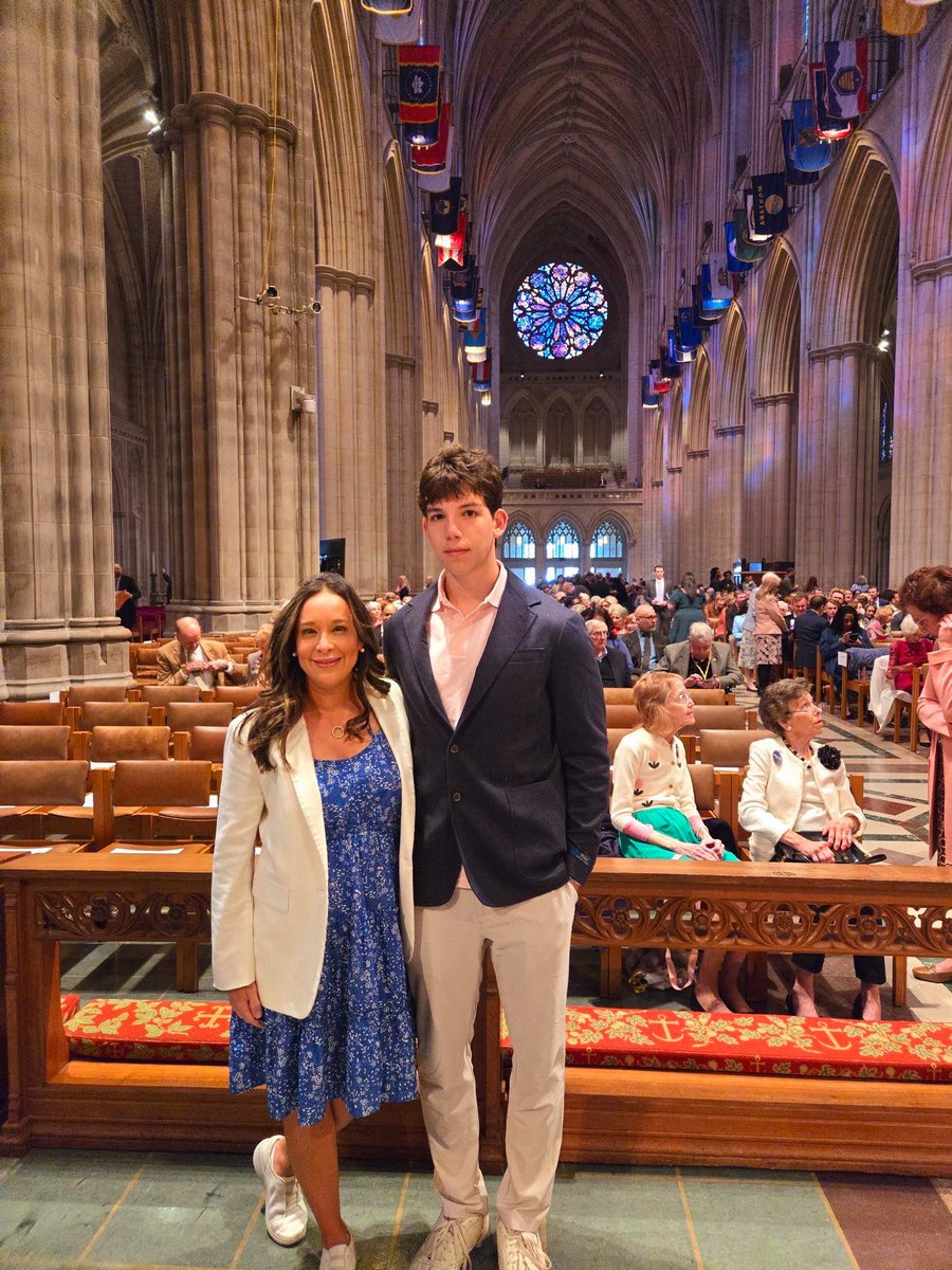 I had an amazing experience with my family at the National Cathedral today. I hope you and your loved ones had a blessed Easter Sunday. ✝️