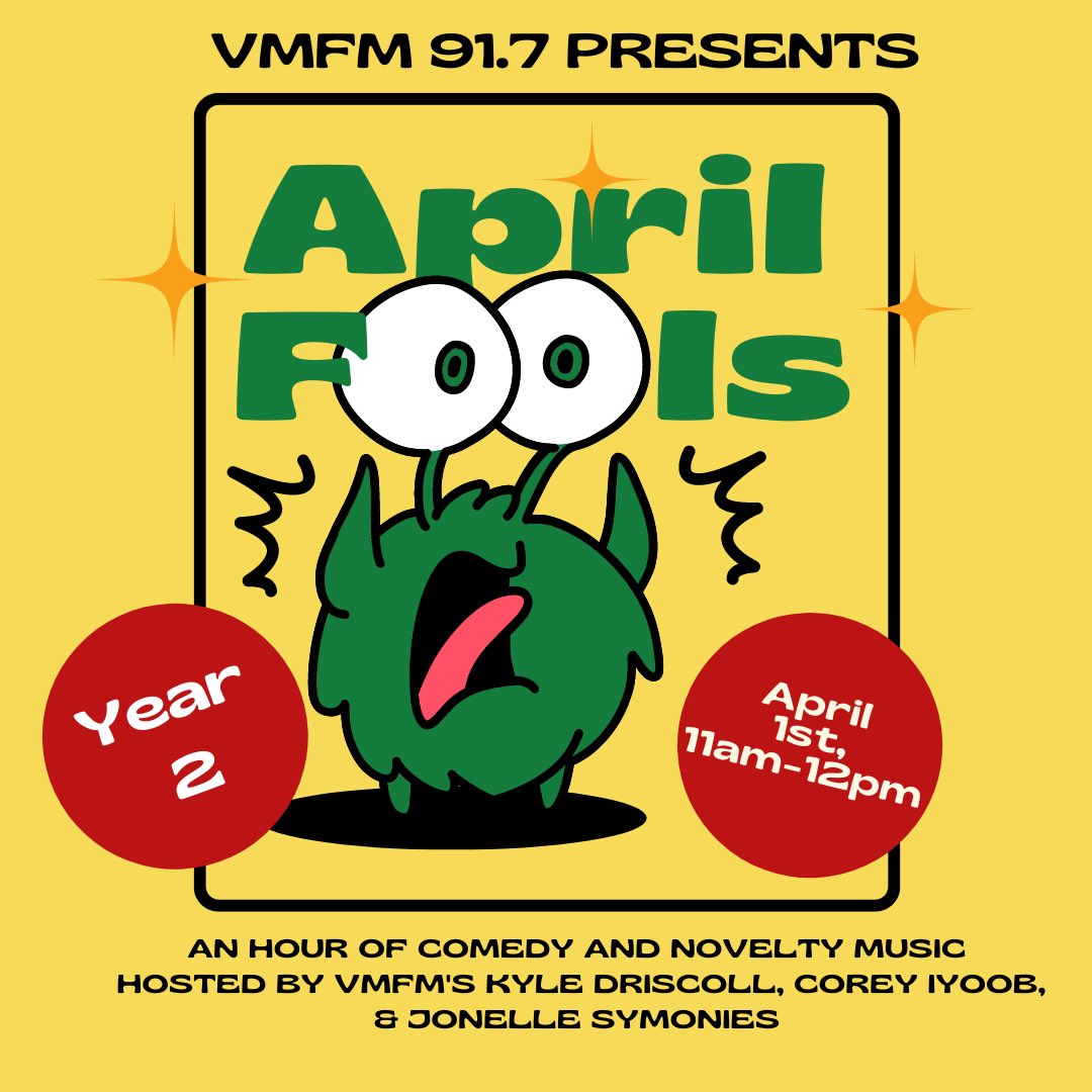Tune into our ‘April Fools Day’ special tomorrow at 11am!📲📻