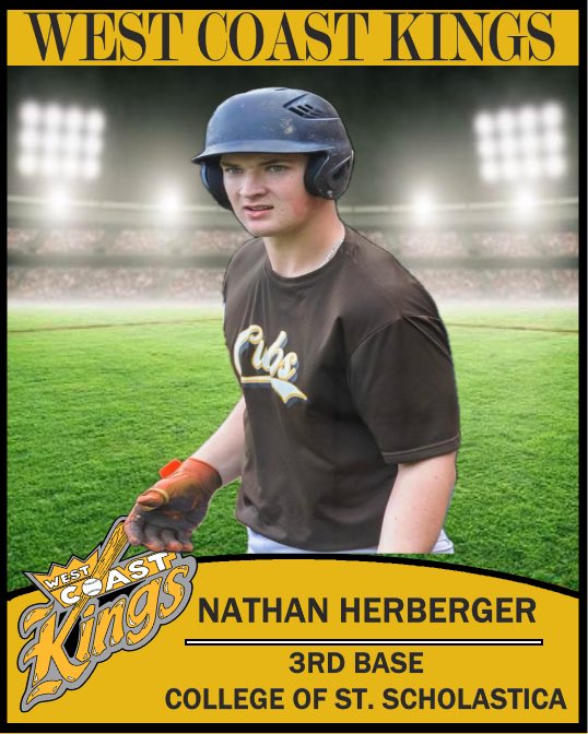 WestCoastKings⚾️ (@west_coastkings) on Twitter photo Nate signs with West Coast Kings Collegiate Baseball. ✍️✅ Welcome! 👑⚾️🔥<a href="/Nherberger06/">Nathan Herberger</a> <a href="/cssbaseball/">Saints Baseball</a> <a href="/BACLBaseball/">Bay Area Collegiate League</a> <a href="/CAGEYkings/">Kyle Wayne Gross</a> Nate signs with West Coast Kings Collegiate Baseball. ✍️✅ Welcome! 👑⚾️🔥<a href="/Nherberger06/">Nathan Herberger</a> <a href="/cssbaseball/">Saints Baseball</a> <a href="/BACLBaseball/">Bay Area Collegiate League</a> <a href="/CAGEYkings/">Kyle Wayne Gross</a>
