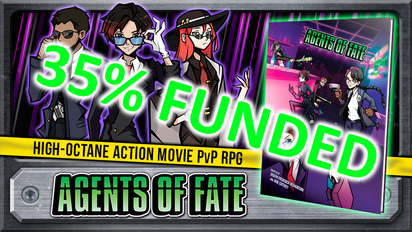 FableTopTeam's tweet photo. Happy Easter everyone! We're very happy to report that is over 35% funded! This is a huge milestone for us and we're excited to keep up the pace! If you haven't already caught up you can check Agents of Fate out here:
https://t.co/WX2YQ8fLXC
#ttrpg #tabletop #kickstarter #rpg https://t.co/Nv2hIFfcSM