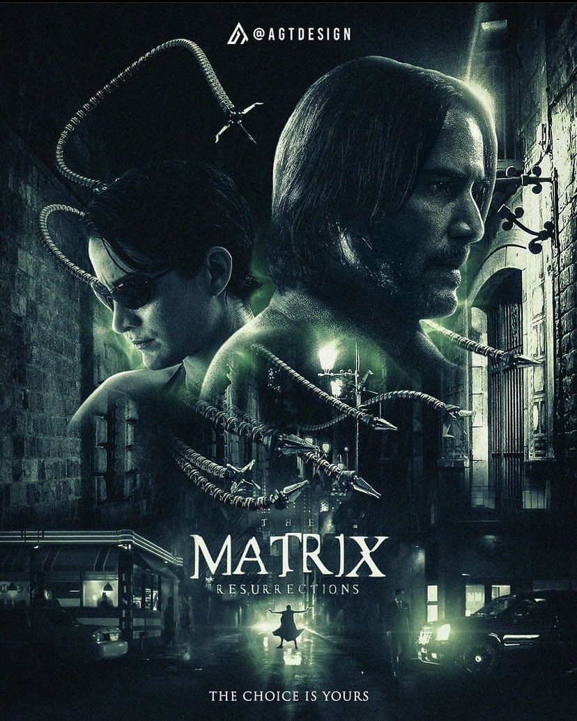 My tribute for the 25th anniversary of #thematrix