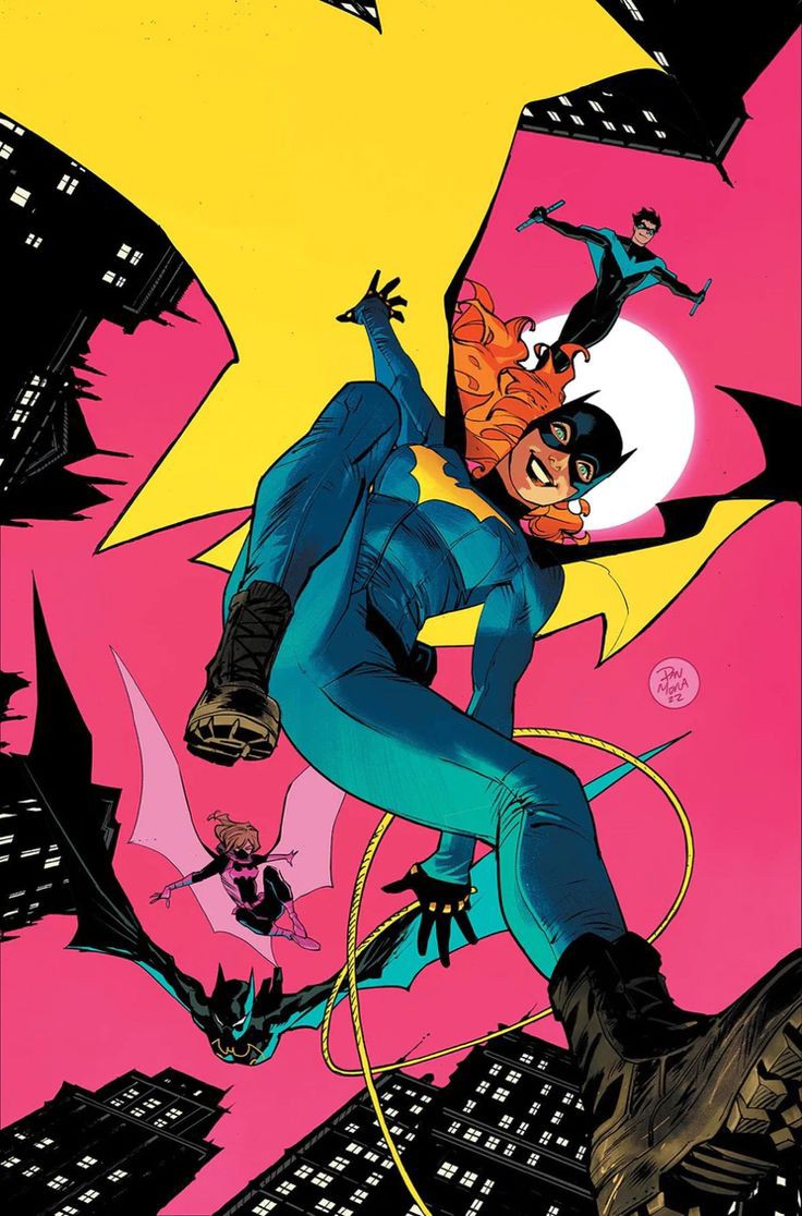 DCPostsArchive's tweet image. Batgirls #15 by @Danmora_c // #Batgirls #Nightwing