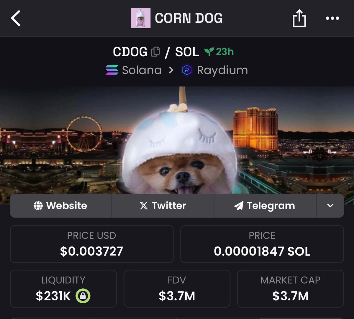 Yooooo wth chill mfers 

We need others to buy too $CDOG