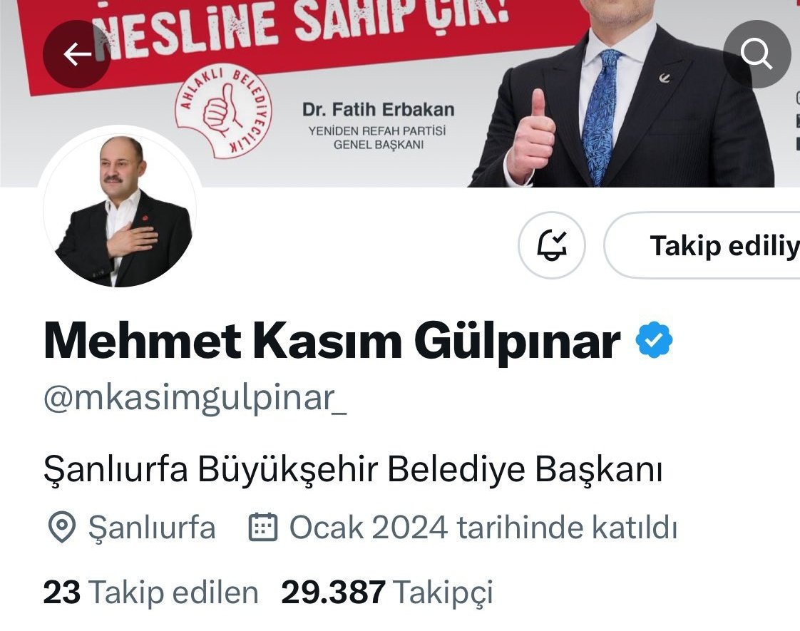 Zafer inananlarındır 

#MehmetKasımGülpınar #urfa