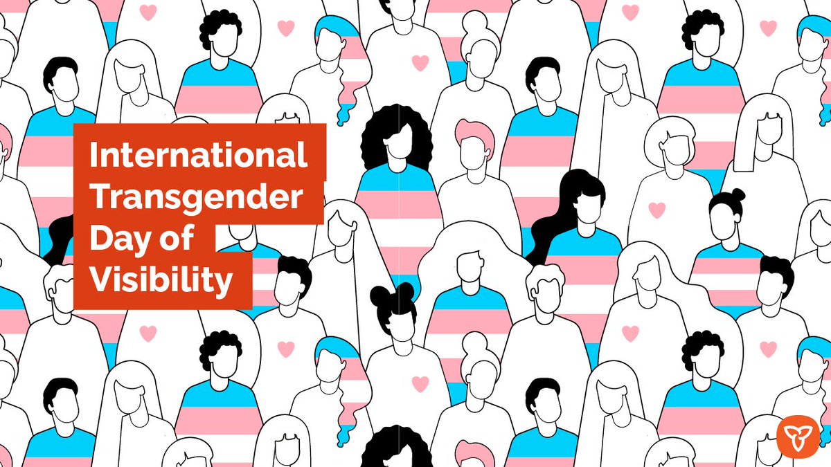 Happy International Transgender Day of Visibility. Let’s continue to amplify your stories, voices and experiences.