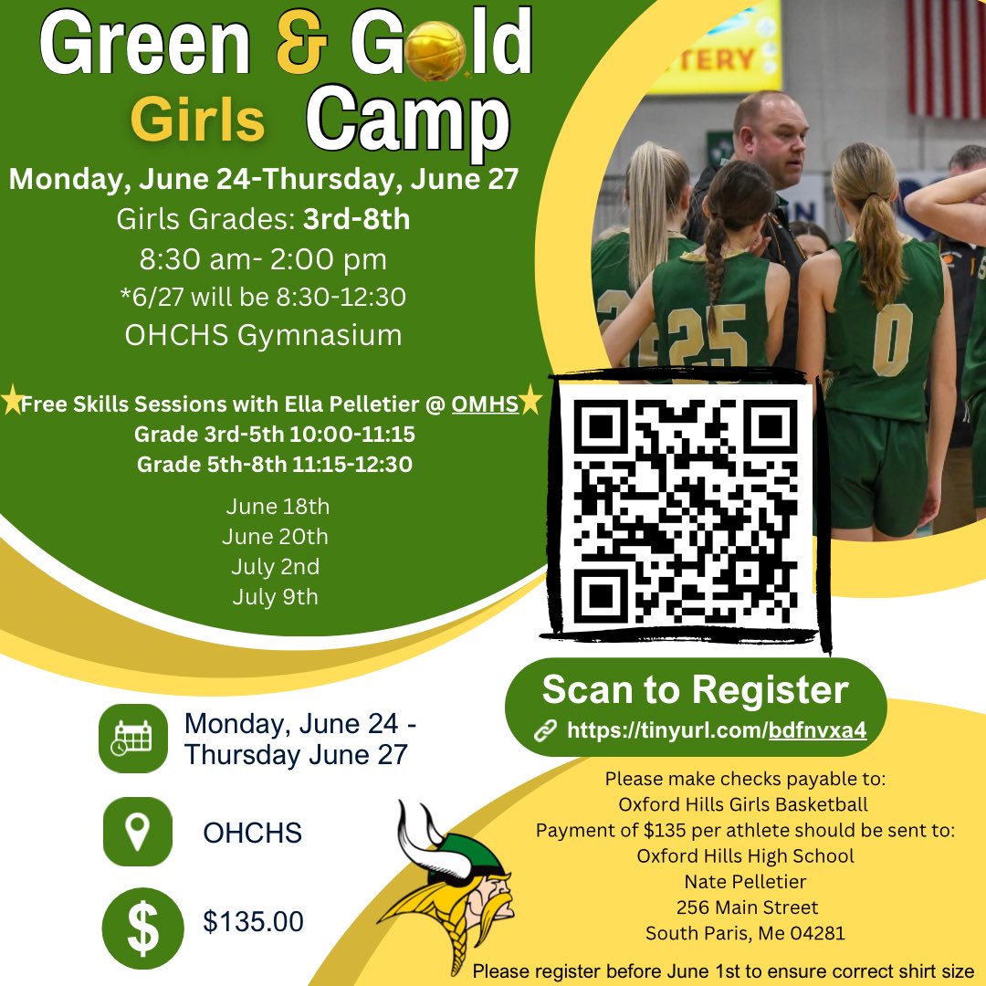 Excited to offer free sessions again this year! 💚